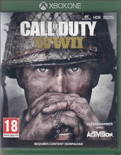 Call of Duty - WW2 - Xbox One Spil (B-Grade) (Genbrug)